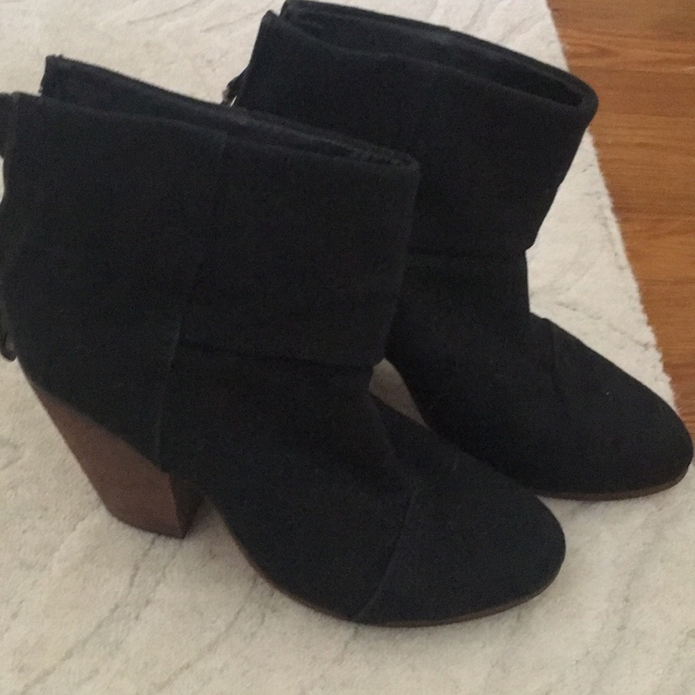 Rag And Bone Canvas Newbury Booties - image 1
